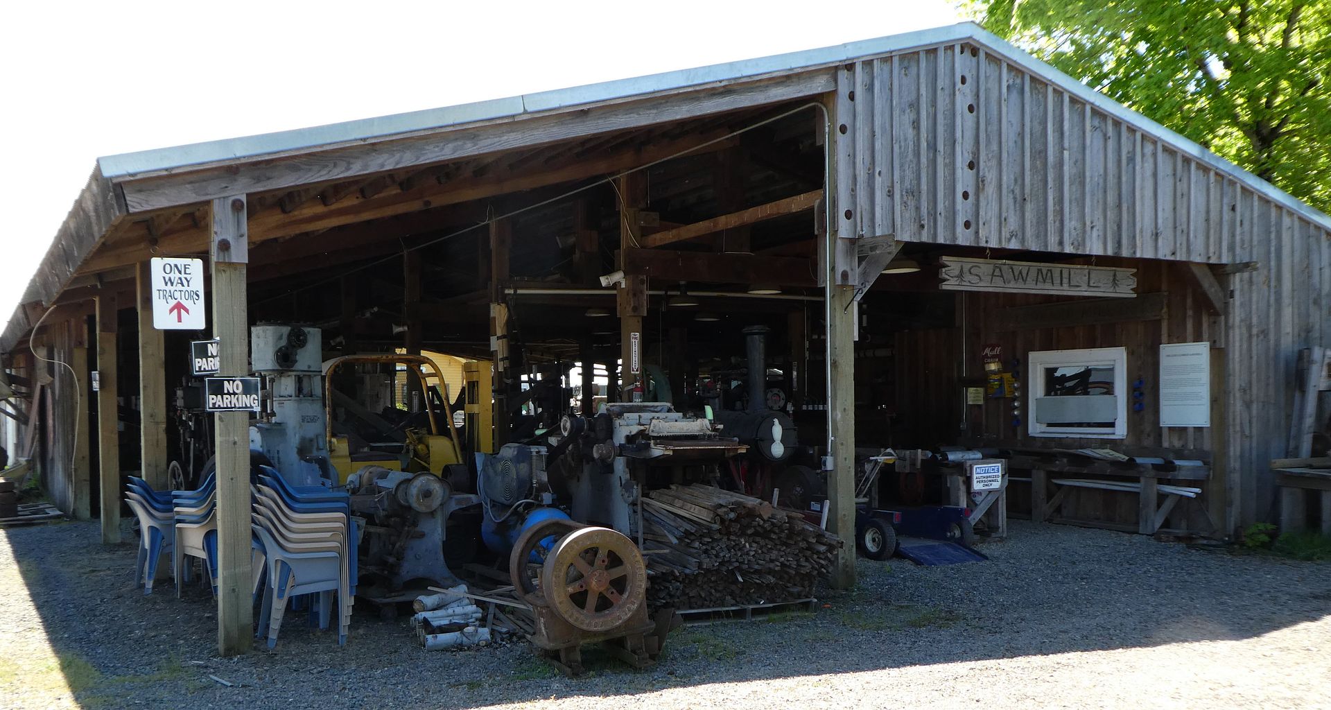 Museums 101 The Miller Lumber Sawmill (photo diary)